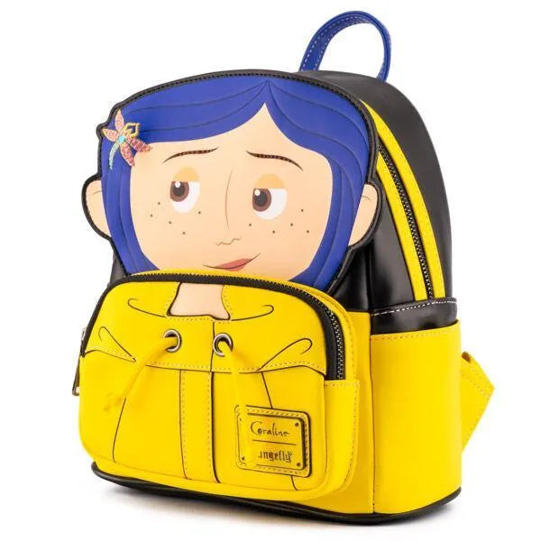 Loungefly Laika Coraline Raincoat Cosplay Mini Backpack - Loungefly - Ginga Toys