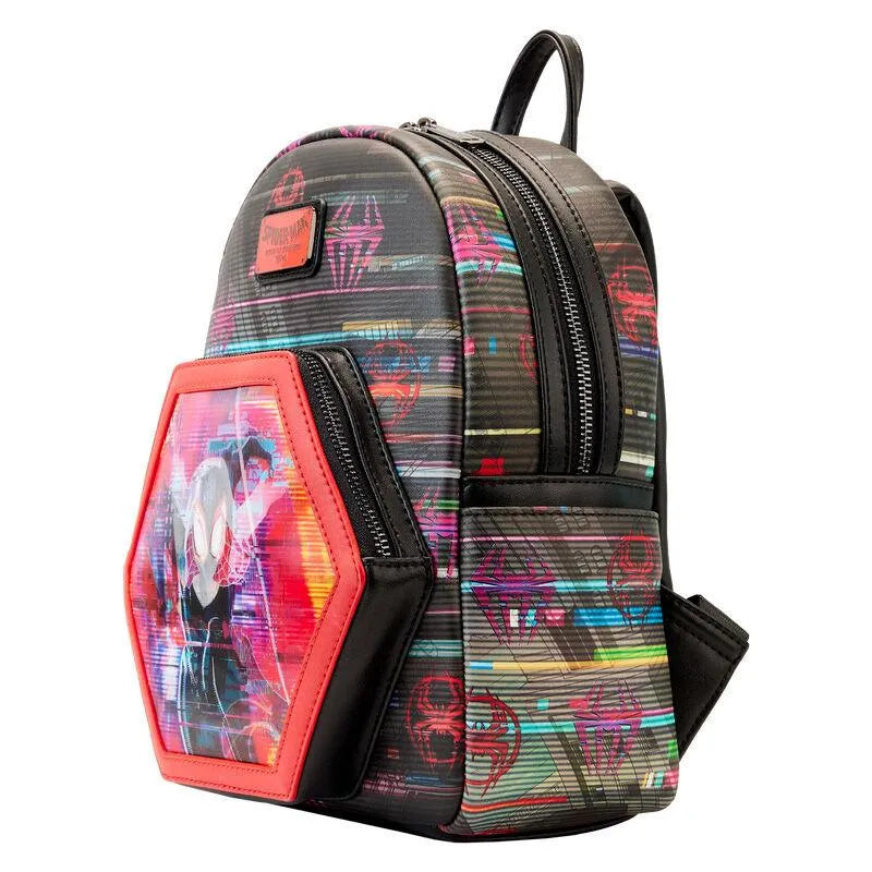 Loungefly Marvel Across the Spider-Verse Lenticular Mini Backpack