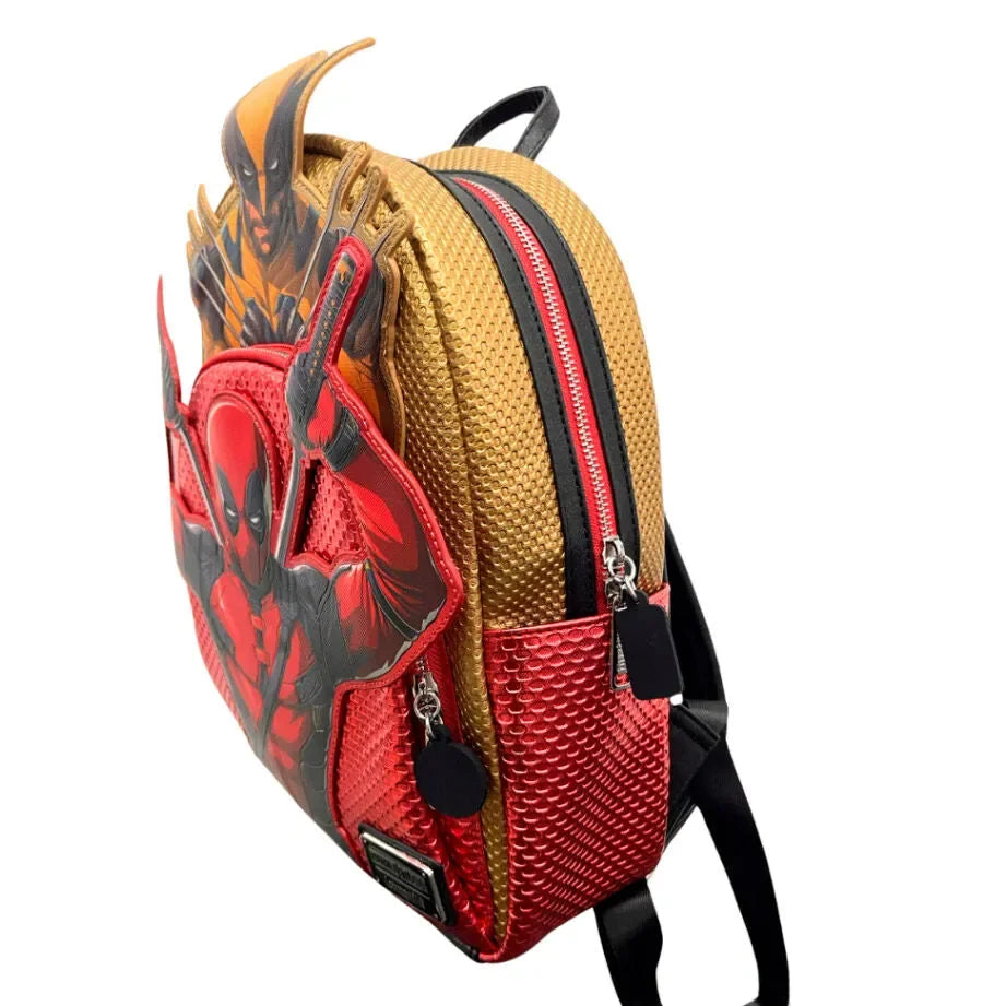deadpool mini backpack Loungefly Marvel Deadpool & Wolverine Mini Backpack