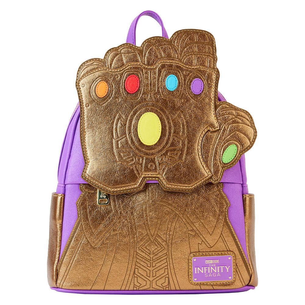 Loungefly Marvel Metallic Thanos Gauntlet Mini Backpack - Loungefly - Ginga Toys