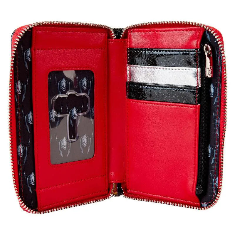 Loungefly Marvel Metallic Thor Cosplay Zip Around Wallet - Loungefly - Ginga Toys