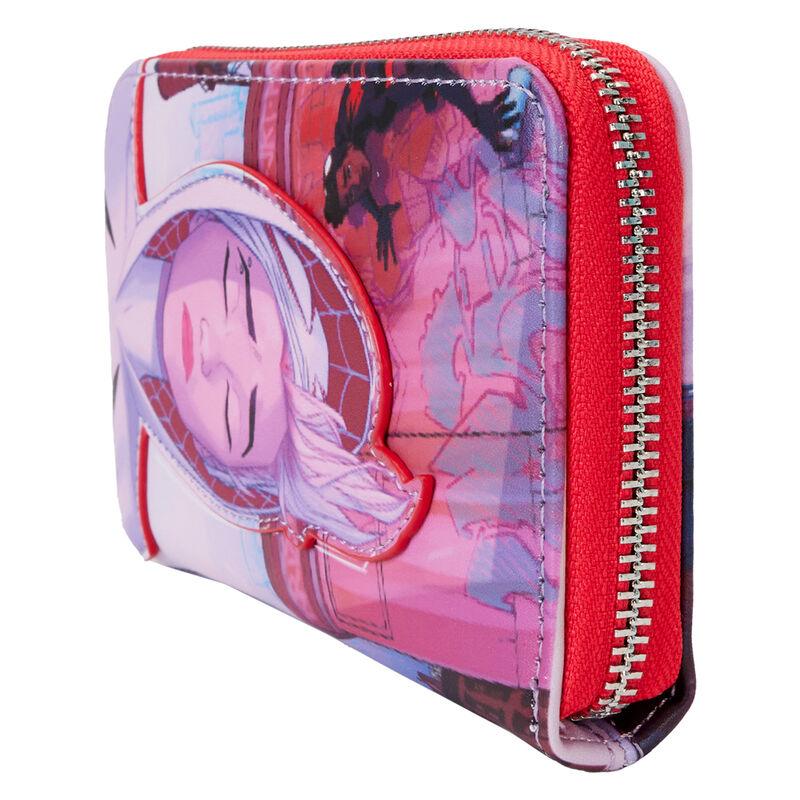 Loungefly Marvel Spider-Verse Spider-Gwen Zip Around Wallet - Ginga Toys