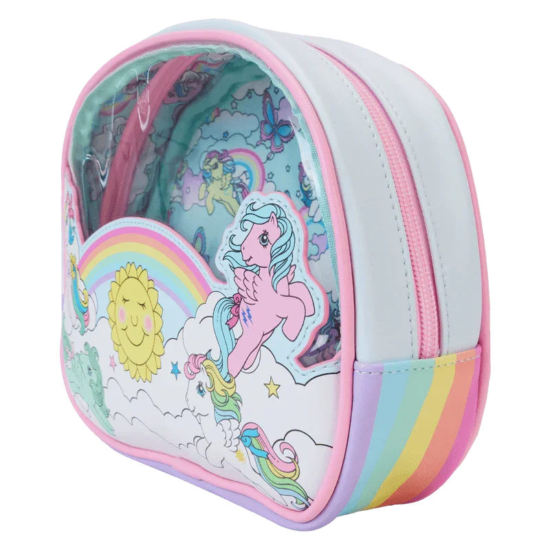 Loungefly My Little Pony Sky Scene 3-Piece Cosmetic Bag Set - Ginga Toys