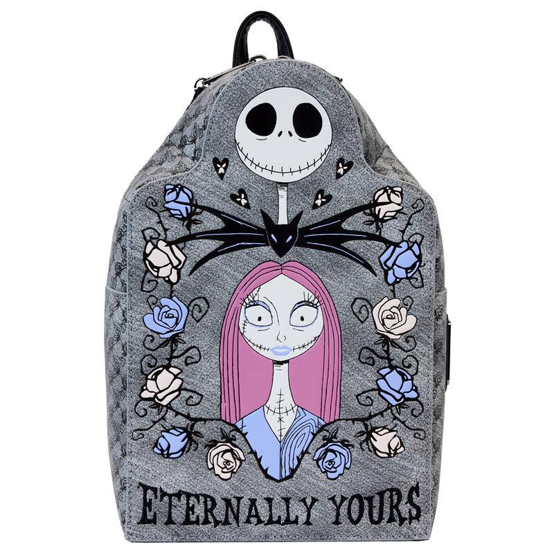 Loungefly Nightmare Before Christmas Jack & Sally Eternally Yours Tombstone Mini Backpack - Loungefly - Ginga Toys