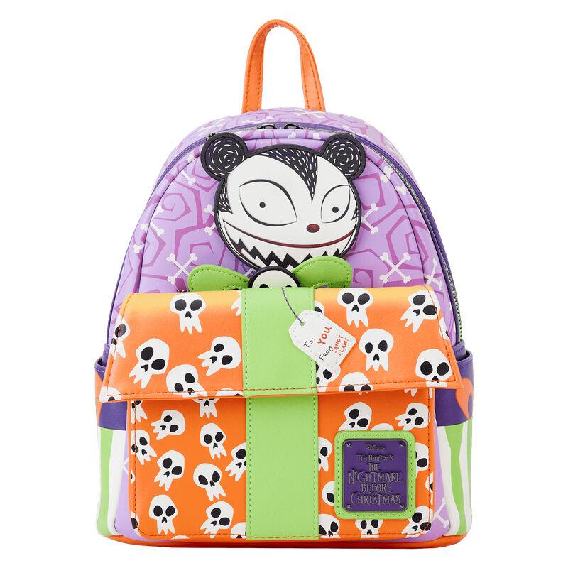 Loungefly Nightmare Before Christmas Scary Teddy Present Mini Backpack - Ginga Toys