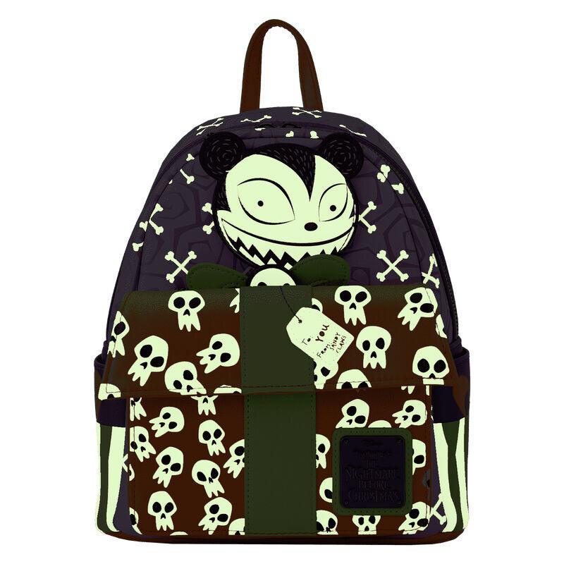 Loungefly Nightmare Before Christmas Scary Teddy Present Mini Backpack - Ginga Toys