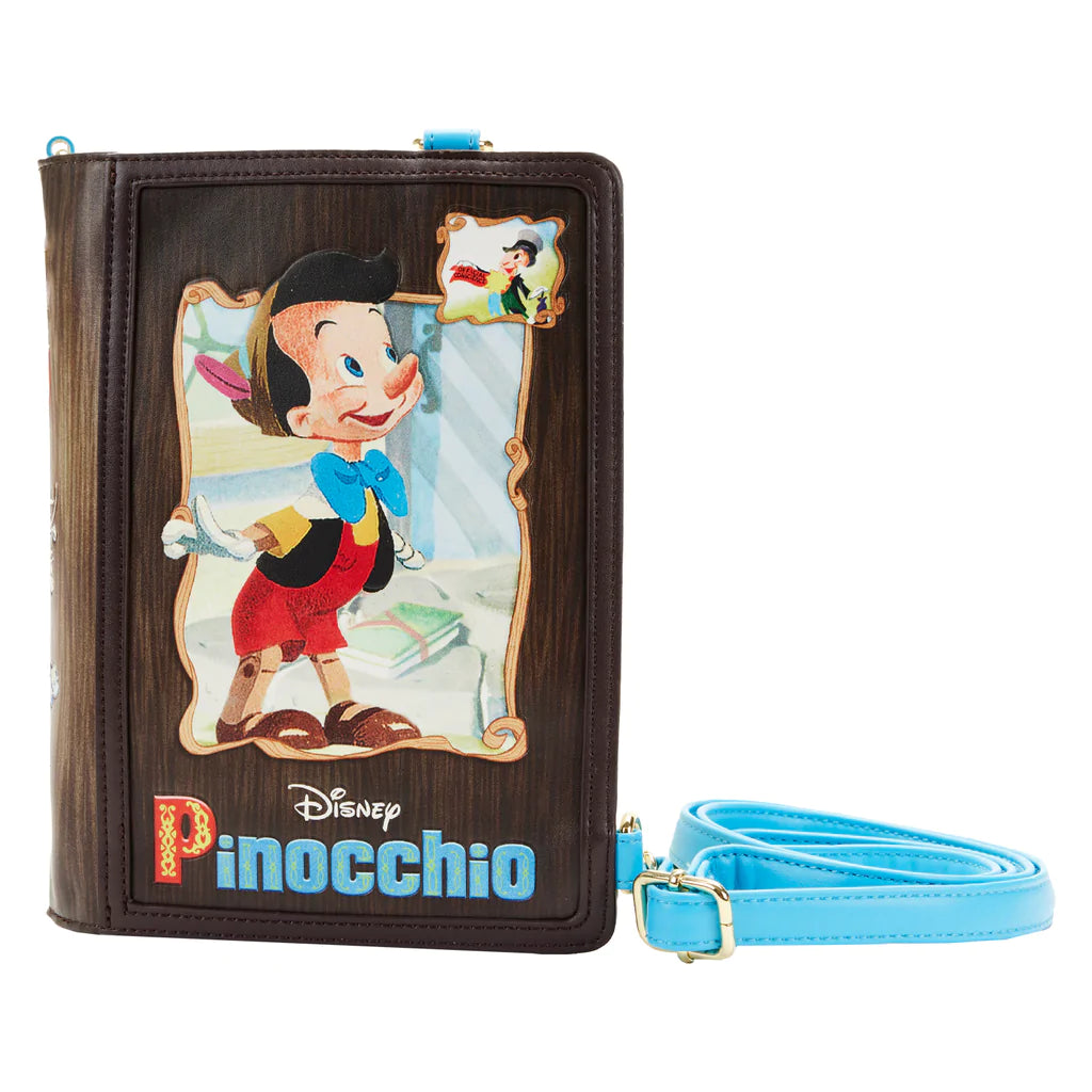 Loungefly Pinocchio Book Convertible Crossbody Bag - Loungefly - Ginga Toys