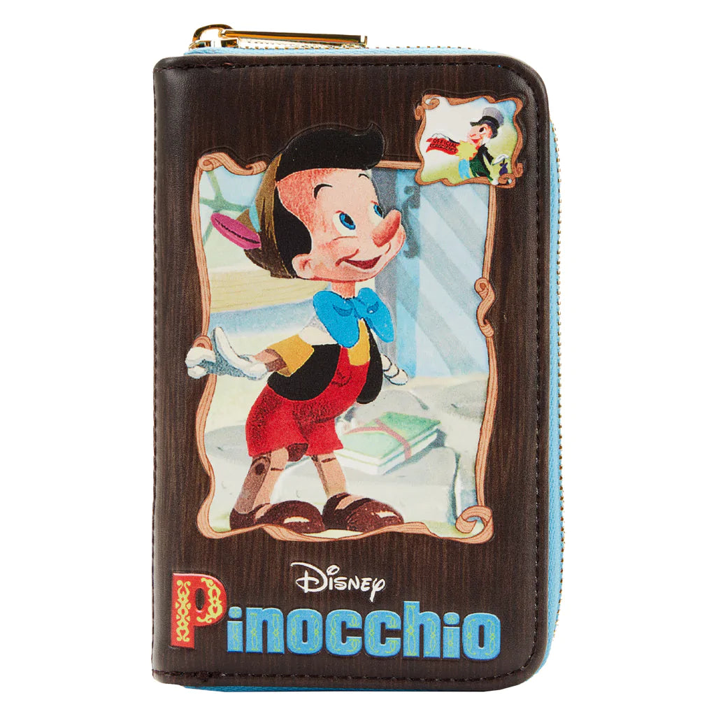 Loungefly Pinocchio Book Zip Around Wallet - Loungefly - Ginga Toys