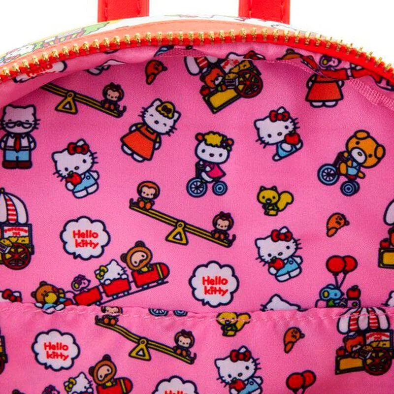hello kitty mini backpack toy Loungefly Sanrio AOP Hello Kitty & Friends Carnival Mini Backpack