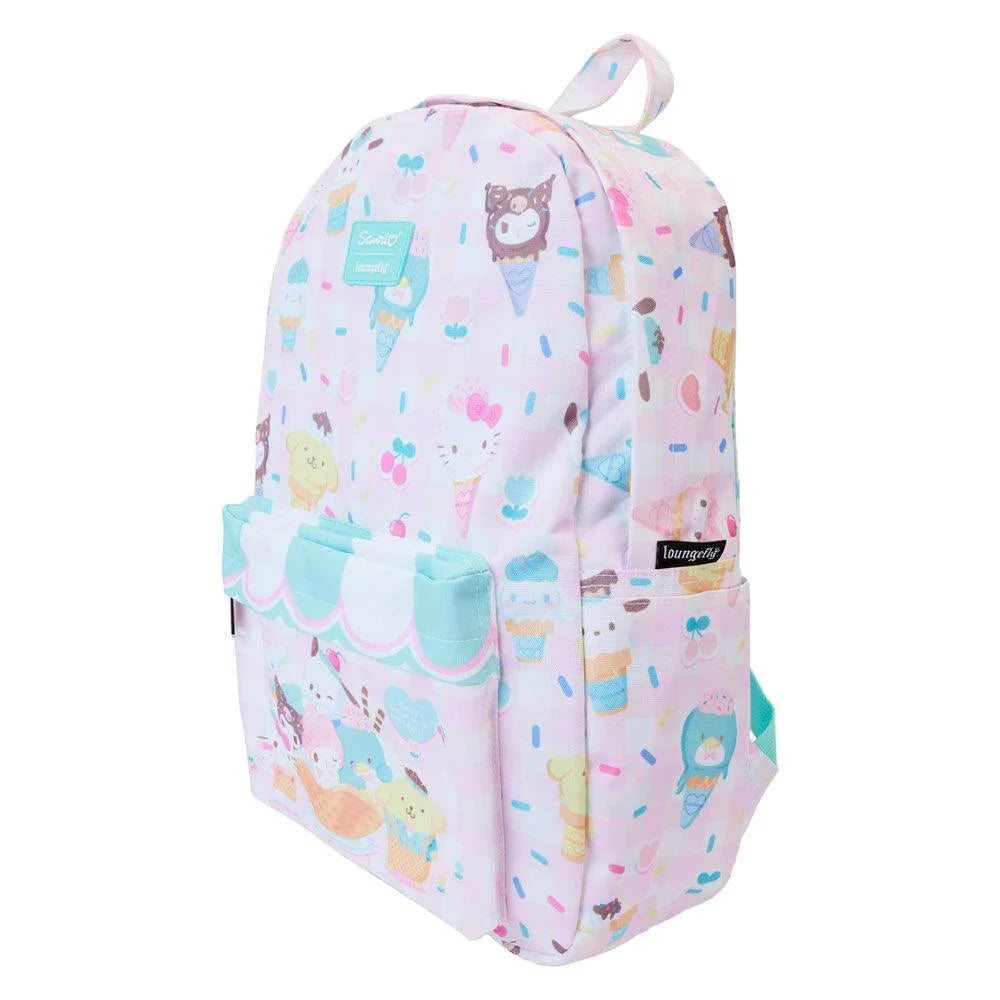Loungefly Sanrio Hello Kitty & Friends Sweets AOP Nylon Backpack - Ginga Toys
