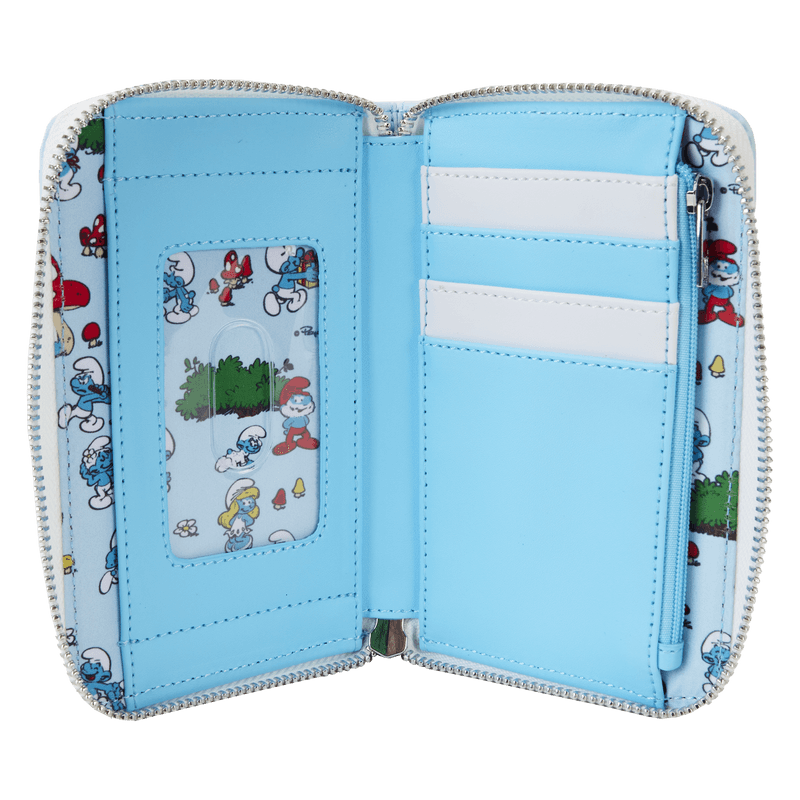 Loungefly The Smurfs Smurfette Cosplay Zip Around Wallet - Ginga Toys