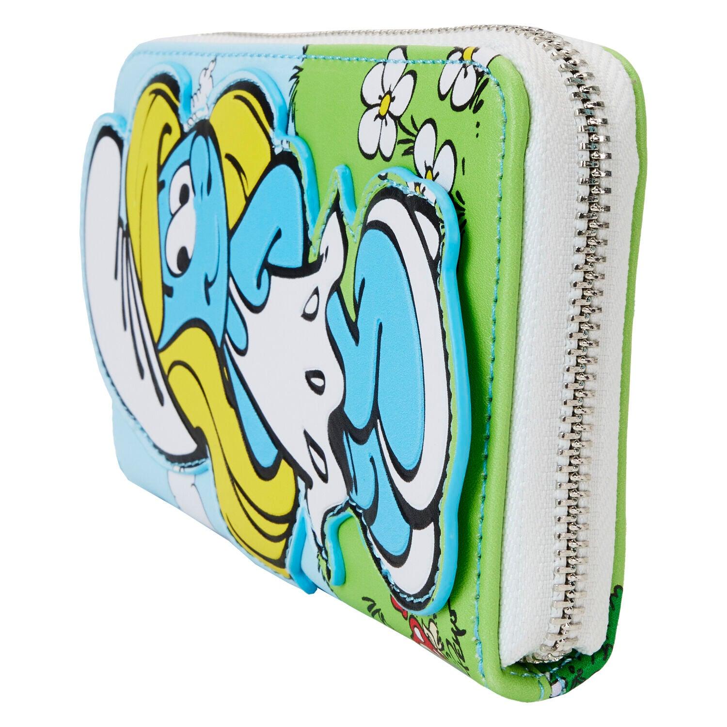 Loungefly The Smurfs Smurfette Cosplay Zip Around Wallet - Ginga Toys