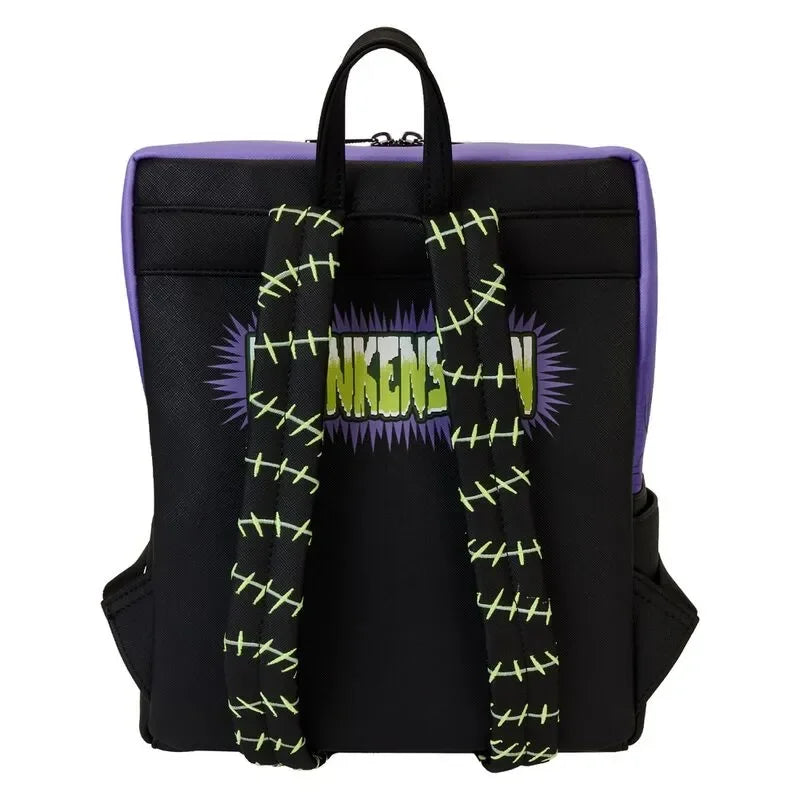 Loungefly Universal Monsters Frankenstein Mask Glow Mini Backpack With Coin Bag - Ginga Toys