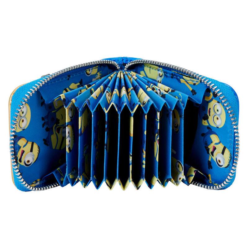 Loungefly Despicable Me Minions Cosplay Accordion Zip Around Wallet - Ginga Toys