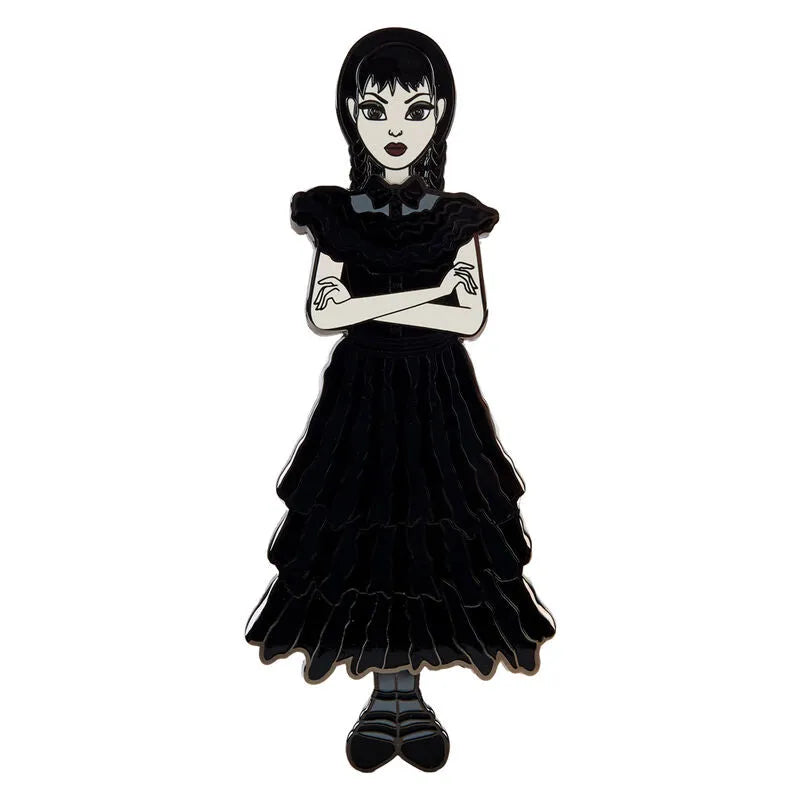 Loungefly Wednesday Addams Paper Doll Magnetic Pin Set - Ginga Toys