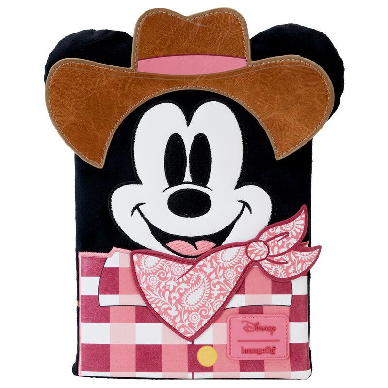 Loungefly Western Mickey Mouse Cosplay Plush Stationery Notebook Journal - Loungefly - Ginga Toys