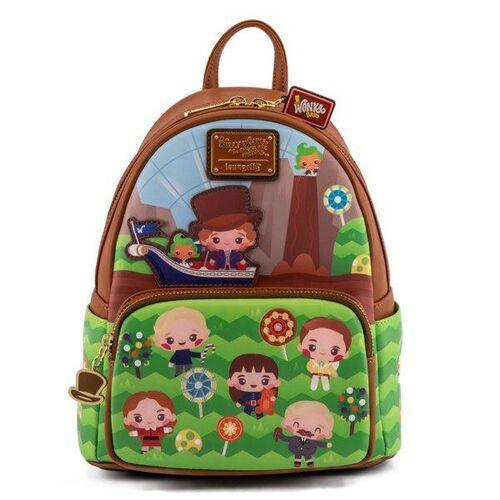 Loungefly Willy Wonka and the Chocolate Factory 50Th Anniversary Mini Backpack - Loungefly - Ginga Toys