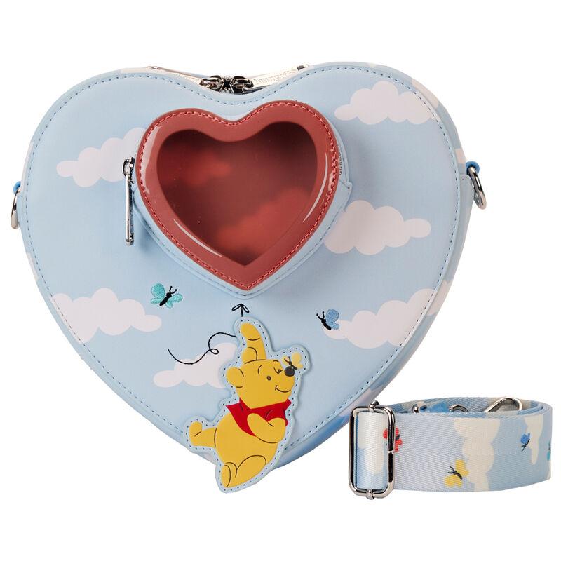 Loungefly Winnie the Pooh & Friends Floating Balloons Heart Figural Crossbody Bag - Loungefly - Ginga Toys