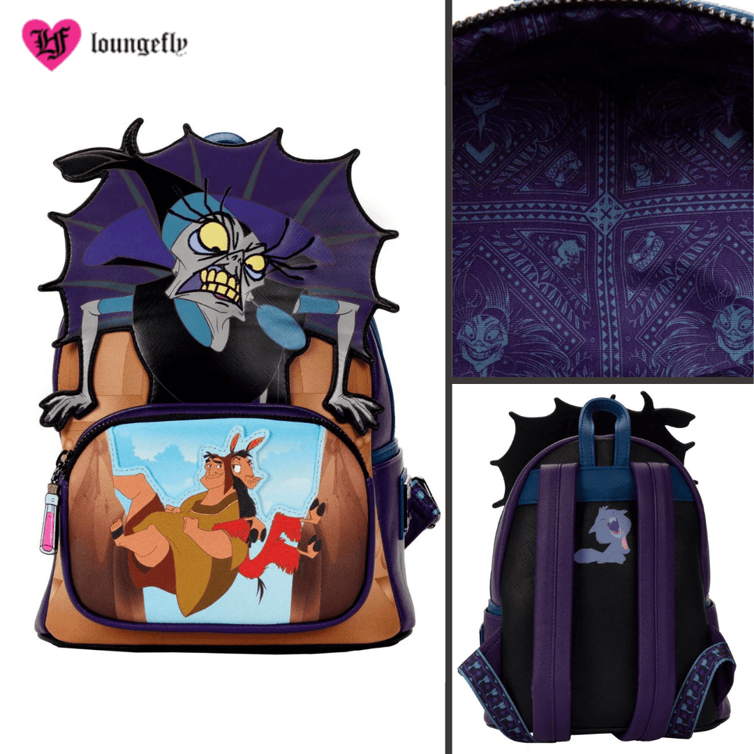 Loungefly X Disney The Emperor's New Groove Yzma Villains Scene Mini Backpack - Loungefly - Ginga Toys