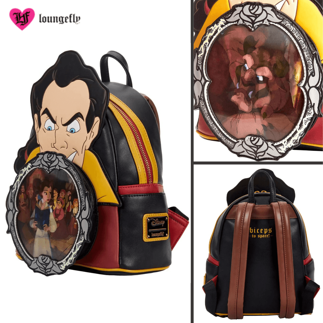 Loungefly Disney Beauty And The Beast Scene Mini Backpack