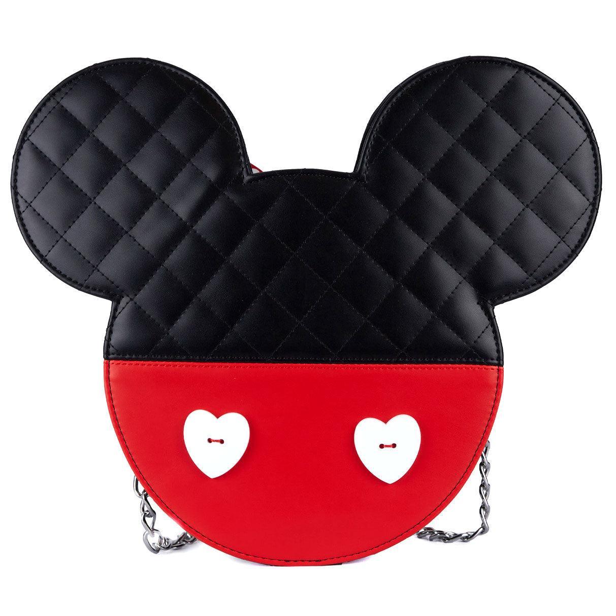 Loungefly X Disney Mickey and Minnie Mouse Love Reversible Crossbody Bag - Loungefly - Ginga Toys