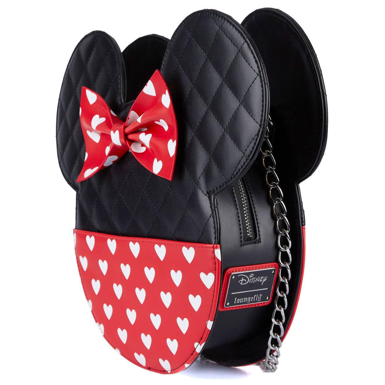 Loungefly X Disney Mickey and Minnie Mouse Love Reversible Crossbody Bag - Loungefly - Ginga Toys
