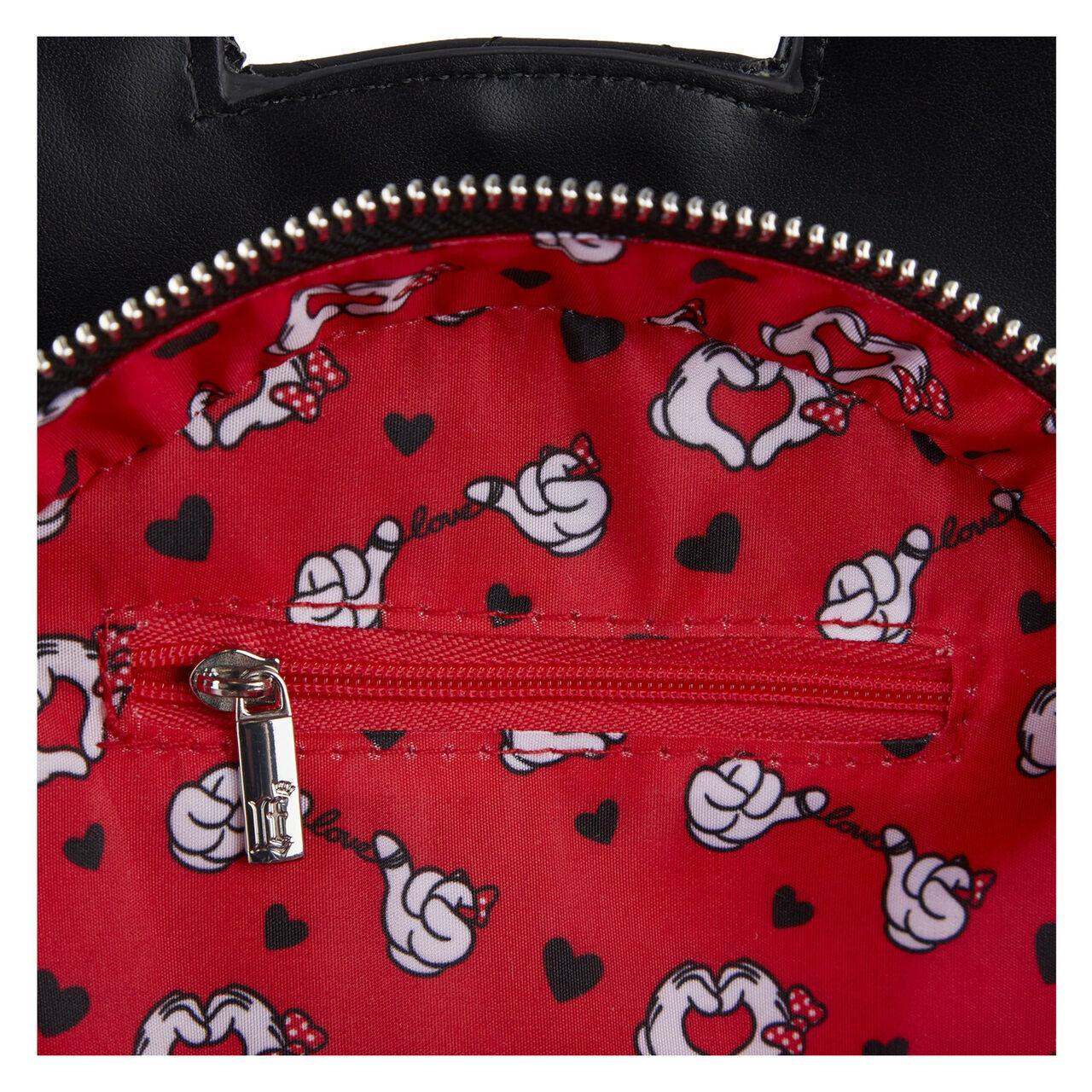 Loungefly X Disney Mickey and Minnie Mouse Love Reversible Crossbody Bag - Loungefly - Ginga Toys