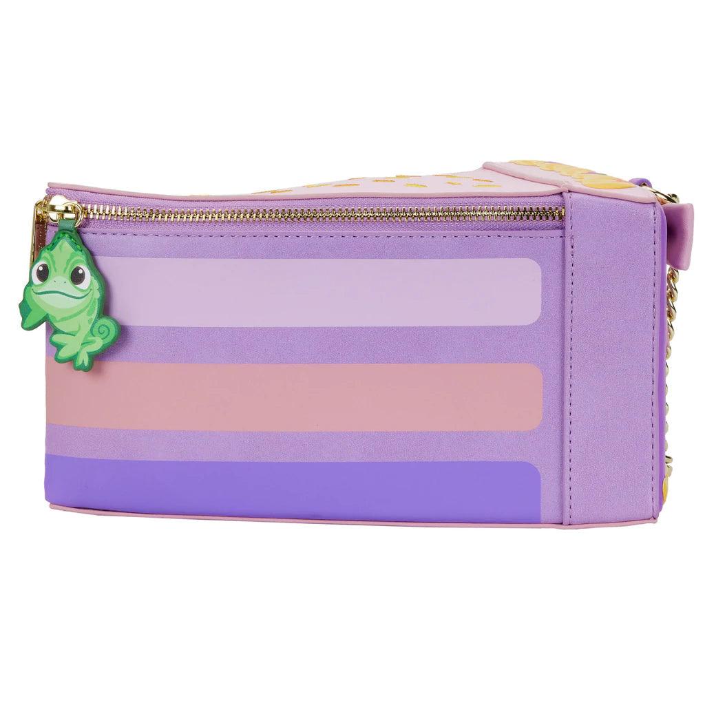 Loungefly X Disney Tangled Rapunzel Cake Cosplay Crossbody Shoulder Bag - Loungefly - Ginga Toys
