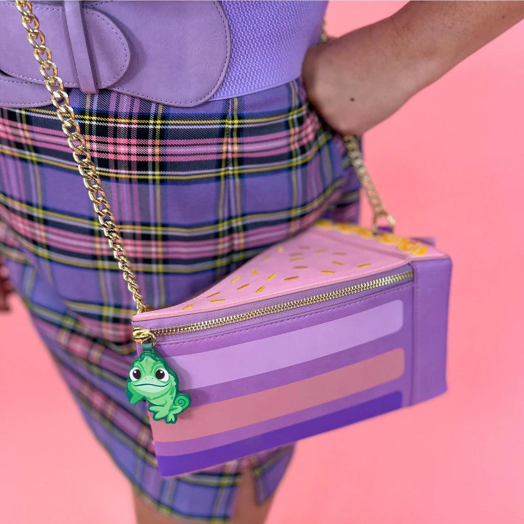 Loungefly X Disney Tangled Rapunzel Cake Cosplay Crossbody Shoulder Bag - Loungefly - Ginga Toys