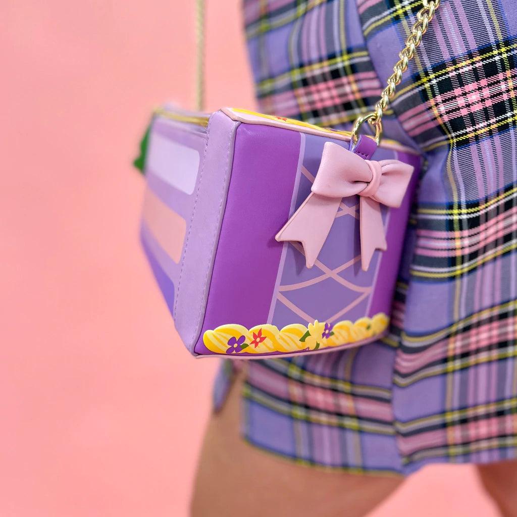 Loungefly X Disney Tangled Rapunzel Cake Cosplay Crossbody Shoulder Bag - Loungefly - Ginga Toys
