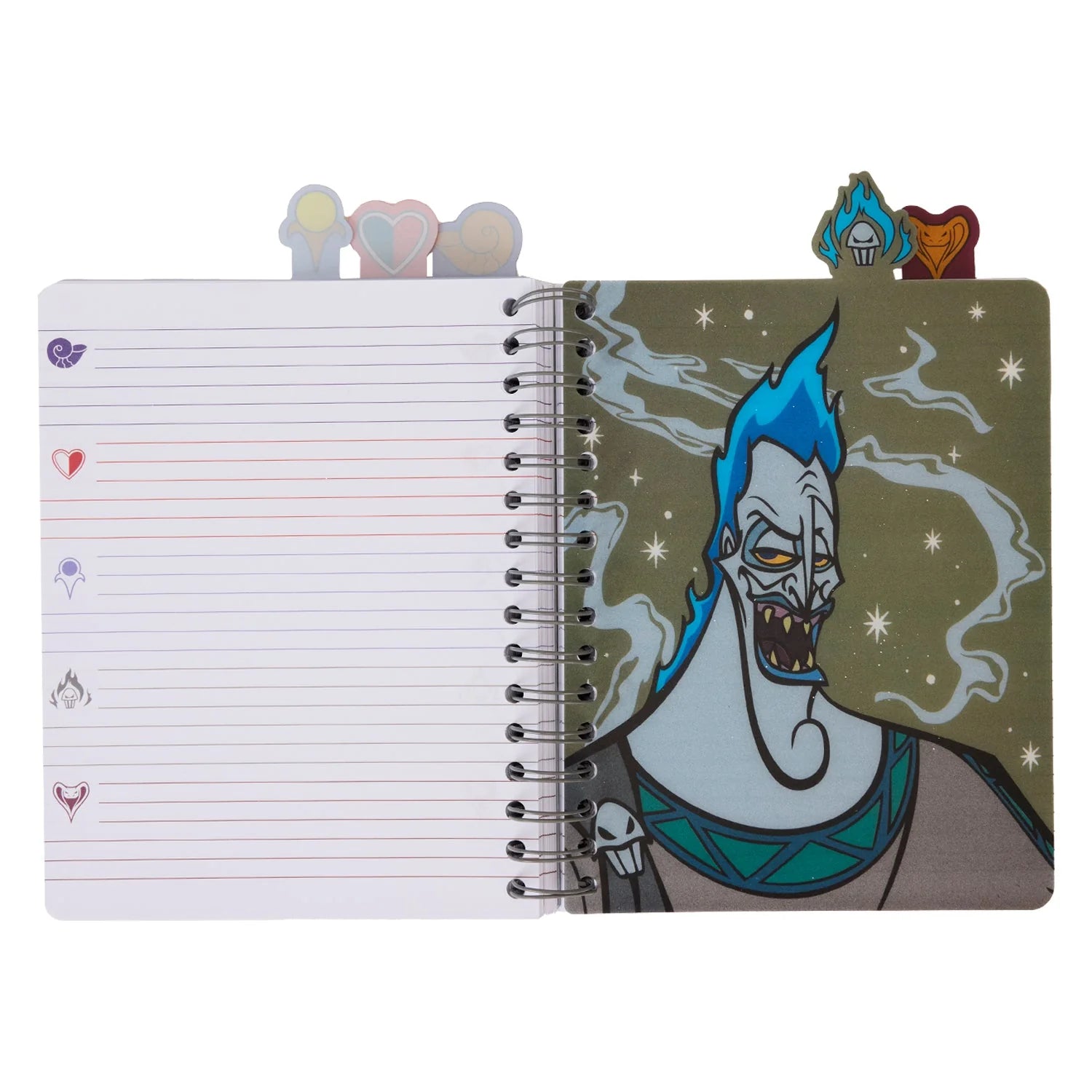 Loungefly Disney Villains Tab Journal - Ginga Toys