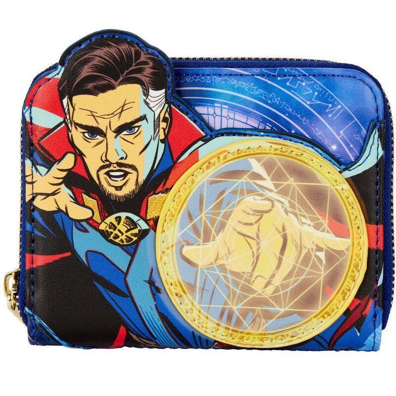 Loungefly X Marvel Doctor Strange in the Multiverse of Madness Glow in the Dark Zip Around Wallet - Loungefly - Ginga Toys