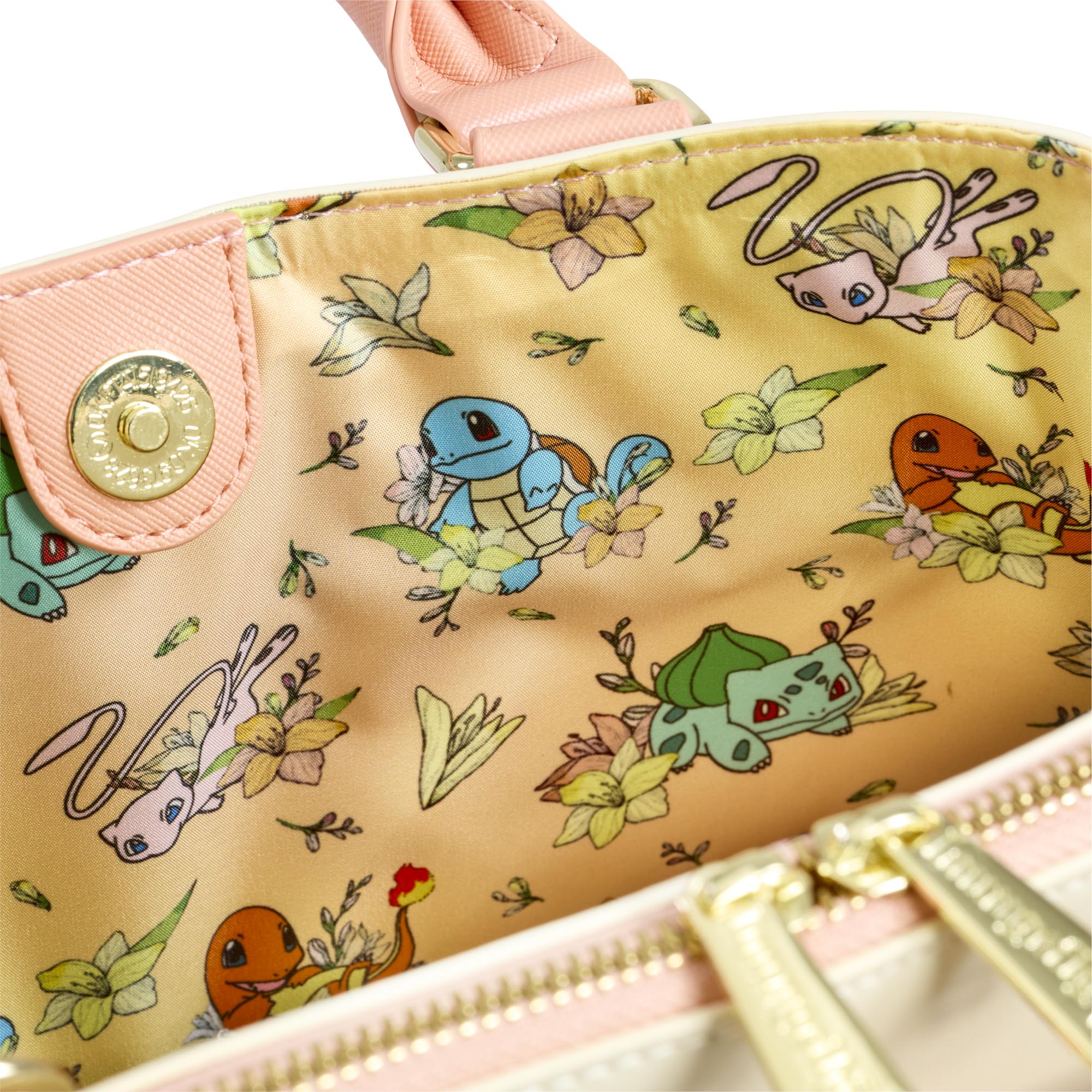 Loungefly Pokemon Kanto Starters Floral Crossbody Bag - Ginga Toys