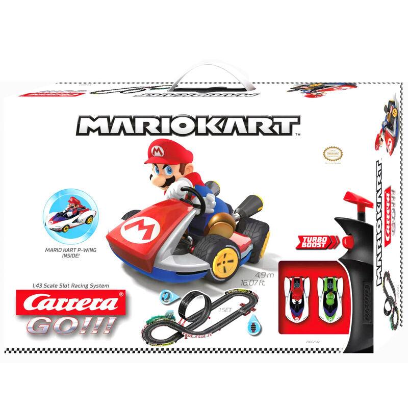 Mario Kart P-Wing - Mario & Yoshi Racing circuit Kids Toy - Carrera - Ginga Toys