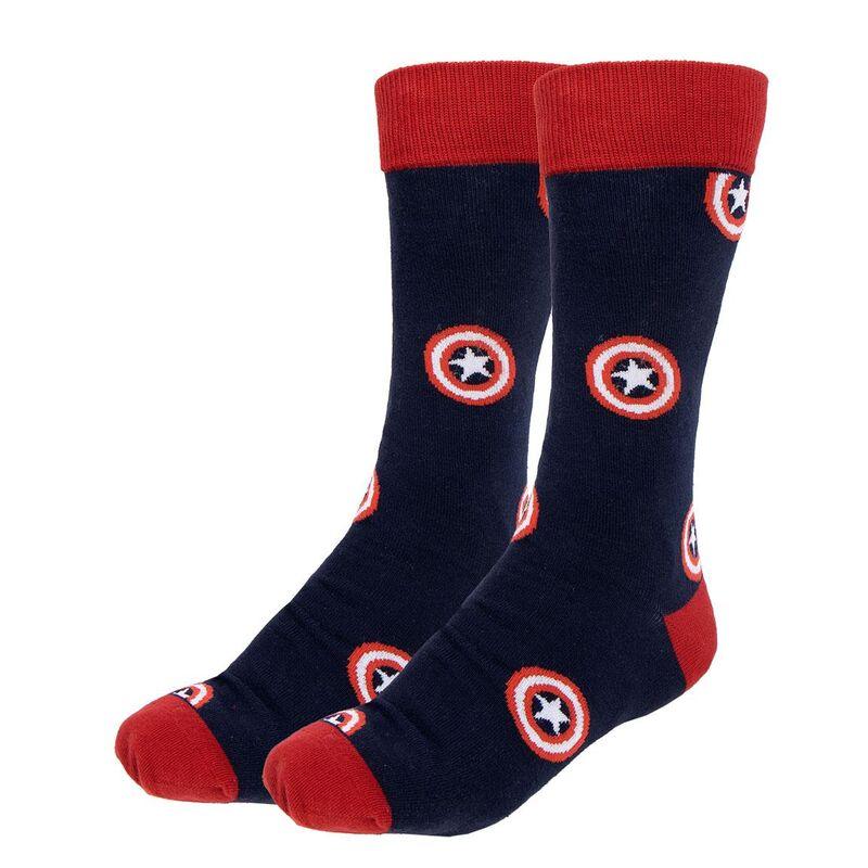 Marvel Adult Socks Pack 3 Pieces Gift Box 36/41 - Cerda - Ginga Toys
