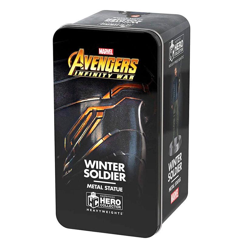 Marvel Avengers: Infinite War Heavyweights Winter Soldier 1:18 Scale Figure - Eaglemoss Hero Collector - Ginga Toys