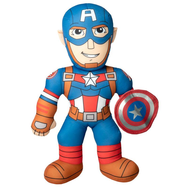 Marvel Captain America plush toy with sound 38CM - Marvel - Ginga Toys