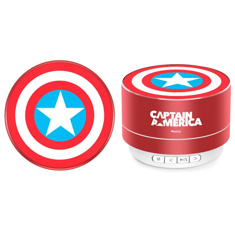 Marvel Captain America Portable 3W wireless speaker - Ert Group - Ginga Toys