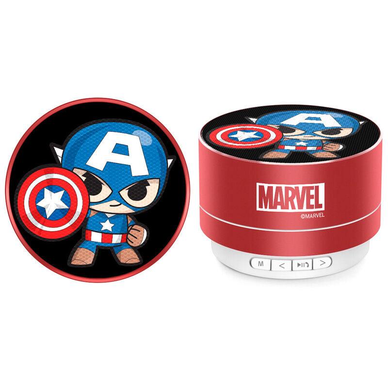 Marvel Captain America Portable 3W wireless speaker - Ert Group - Ginga Toys