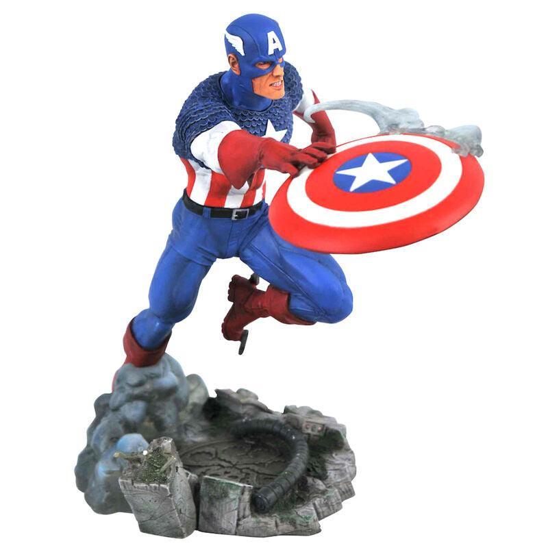 Marvel Comics Gallery Captain America Statue - Diamond Select - Ginga Toys