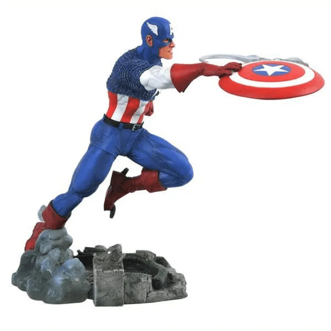 Marvel Comics Gallery Captain America Statue - Diamond Select - Ginga Toys