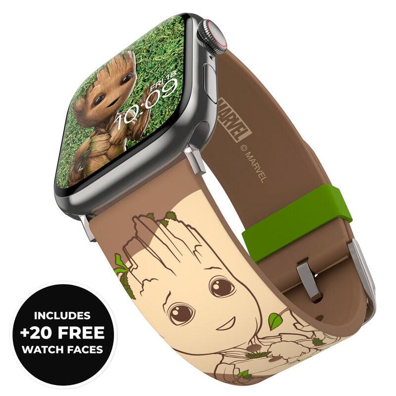 Marvel I am Groot Smartwatch strap Band + face designs - Mobyfox - Ginga Toys