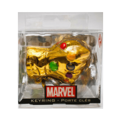 Marvel Infinity Gauntlet metal keychain - Semic - Ginga Toys