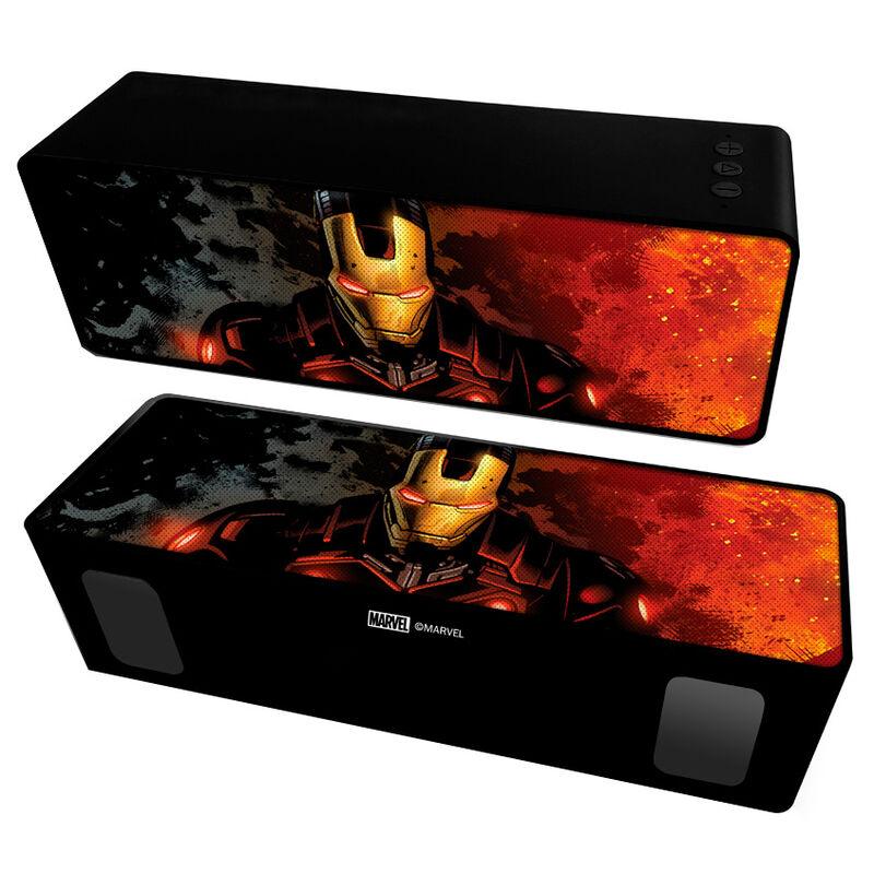 Marvel Iron Man Portable wireless 10W 2.1 stereo speaker - Ert Group - Ginga Toys