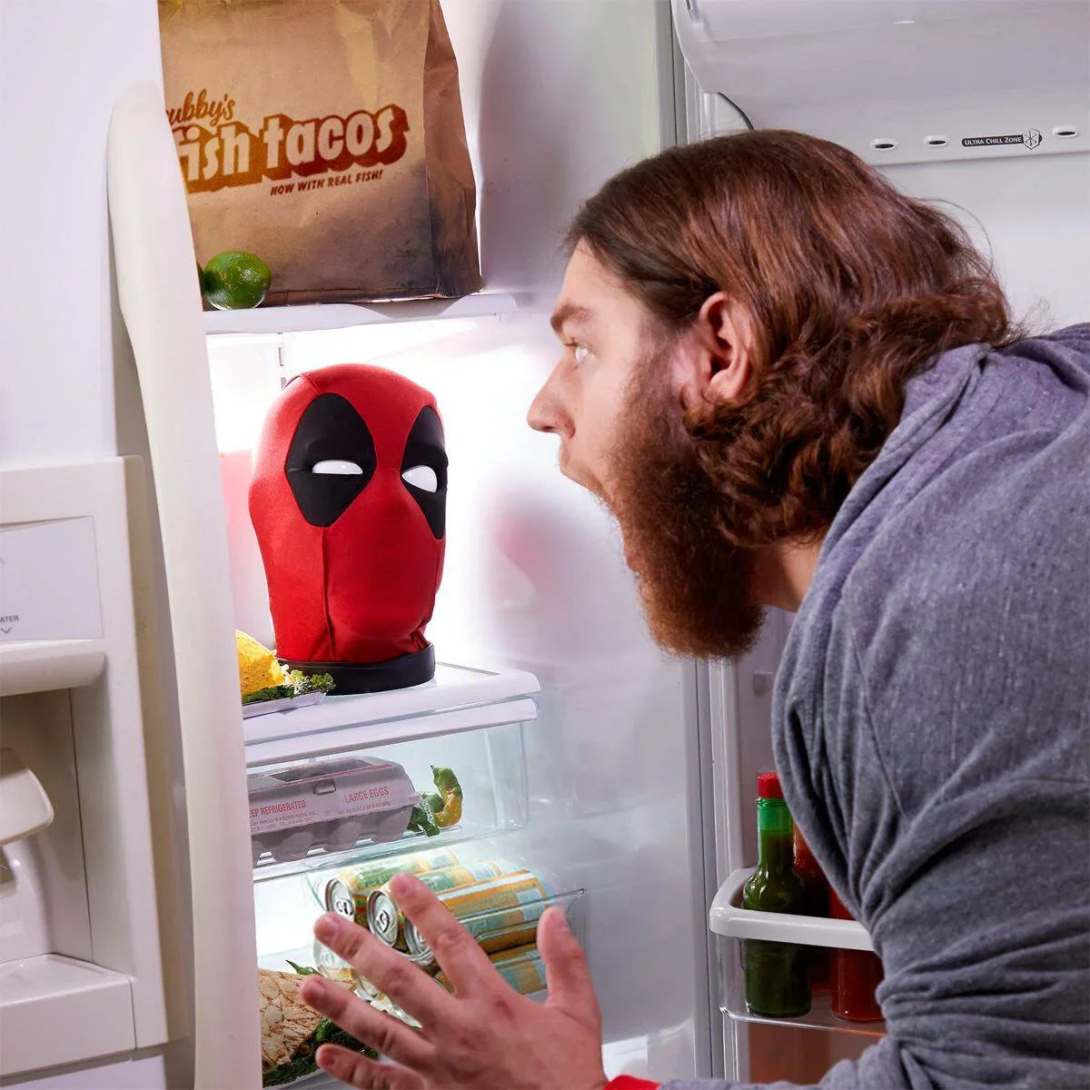 Marvel Legends English Interactive Electronic Deadpool's Head - Hasbro - Ginga Toys