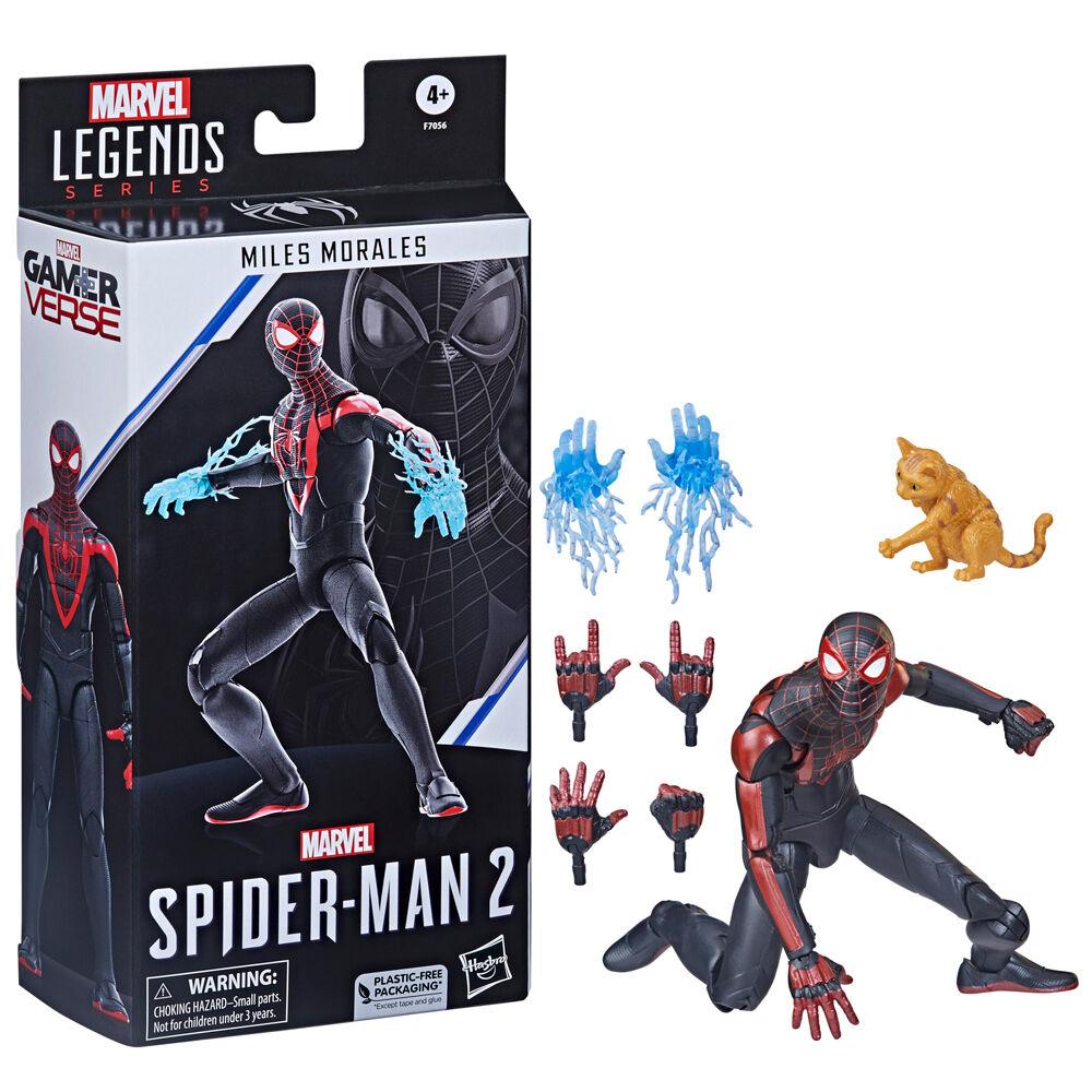 Marvel's Spider-Man 2 Marvel Legends Gamerverse Miles Morales Action Figure - Hasbro - Ginga Toys