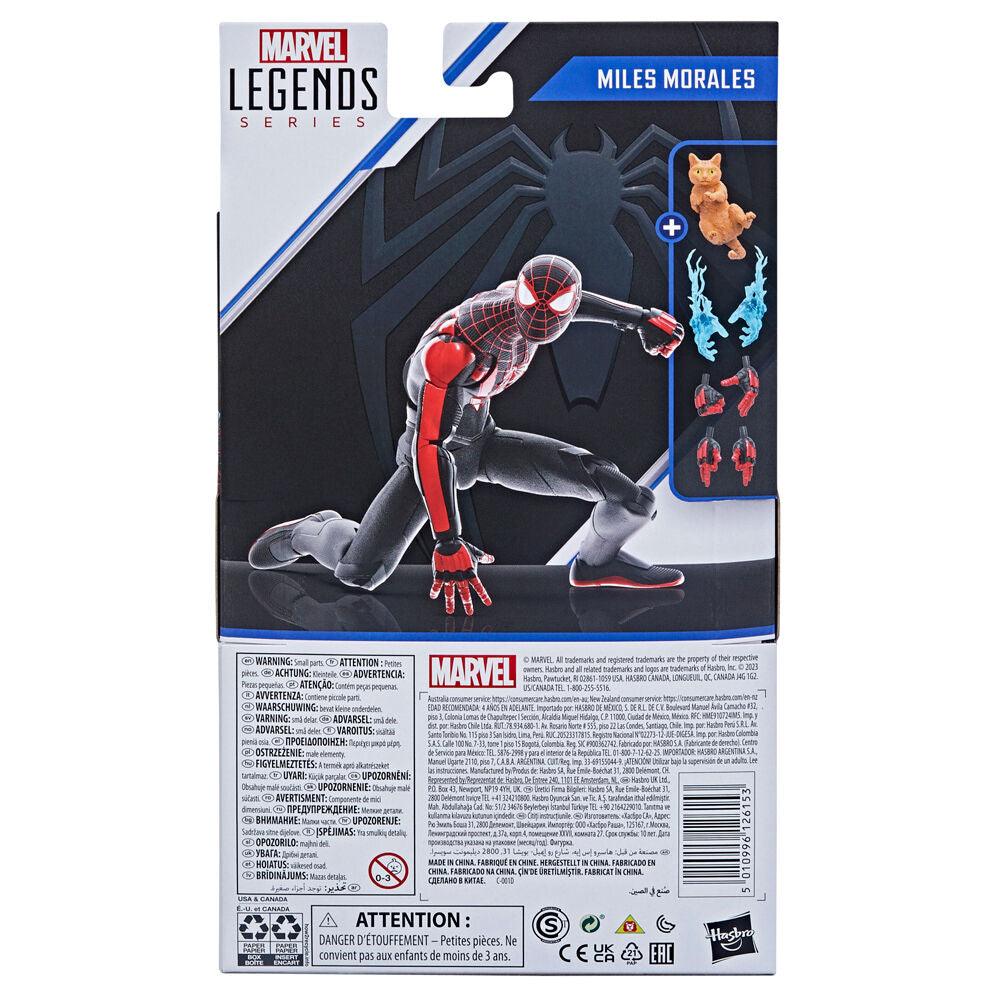 Marvel's Spider-Man 2 Marvel Legends Gamerverse Miles Morales Action Figure - Hasbro - Ginga Toys