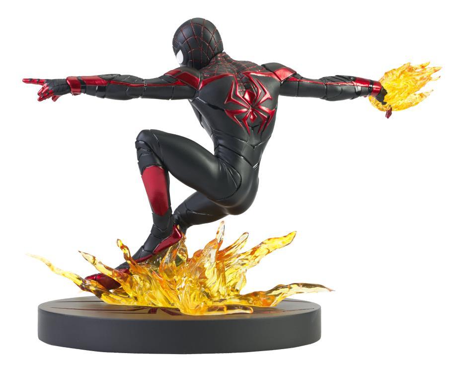 Marvel's Spider-Man: Miles Morales Gallery Spider-Man Figure Diorama - Diamond Select - Ginga Toys