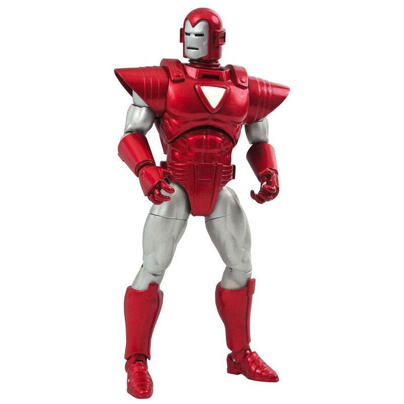 Marvel Select Silver Centurion Iron Man Action Figure - Diamond Select - Ginga Toys
