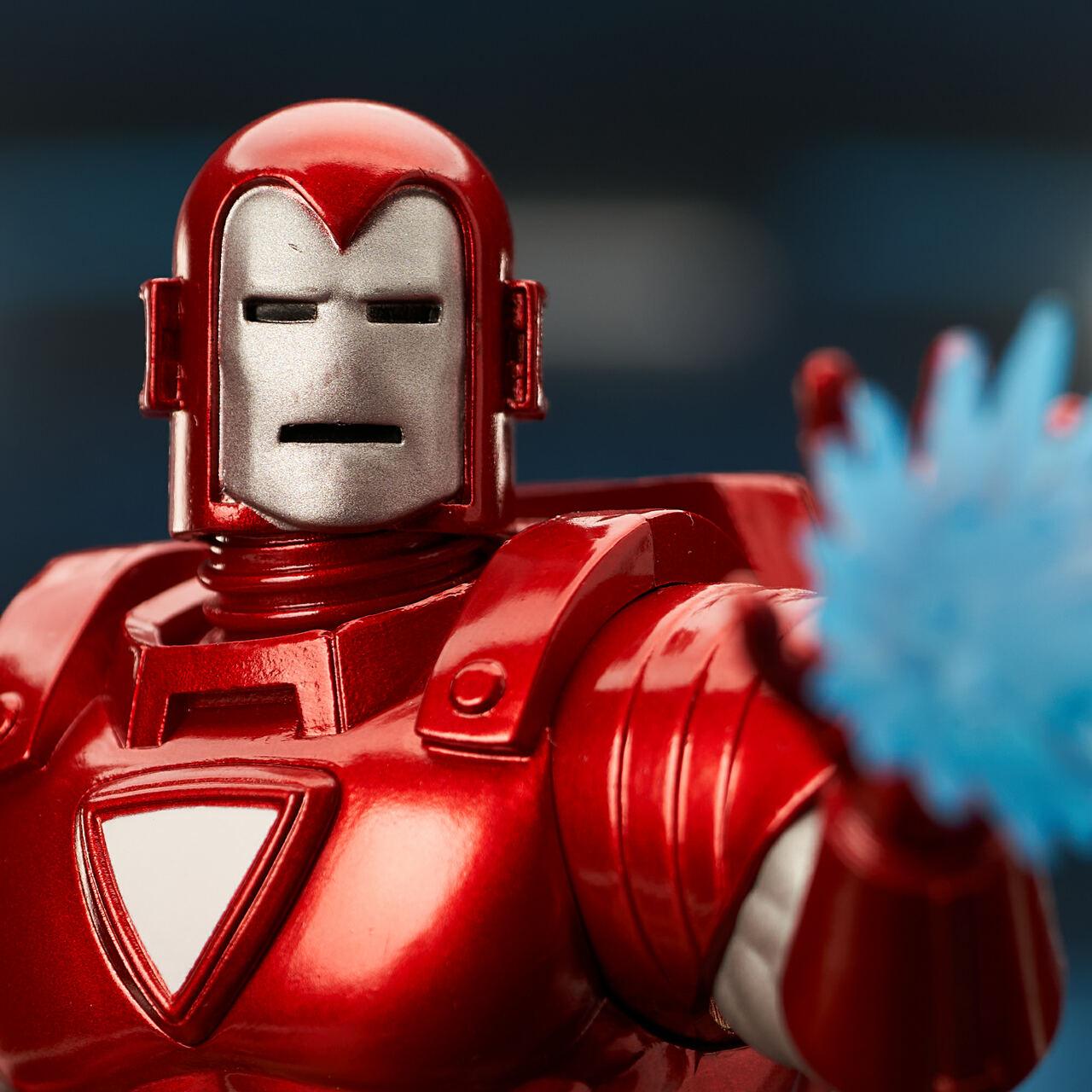 Marvel Select Silver Centurion Iron Man Action Figure - Diamond Select - Ginga Toys